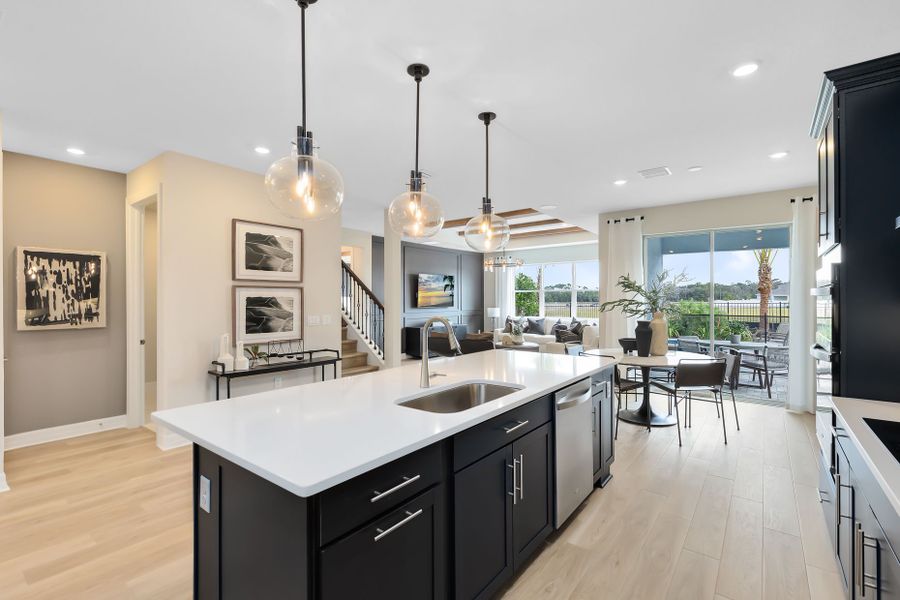 Representative furnished interior of a home built from the Ruby by Pulte Homes in Avera, Orlando (Image 12).