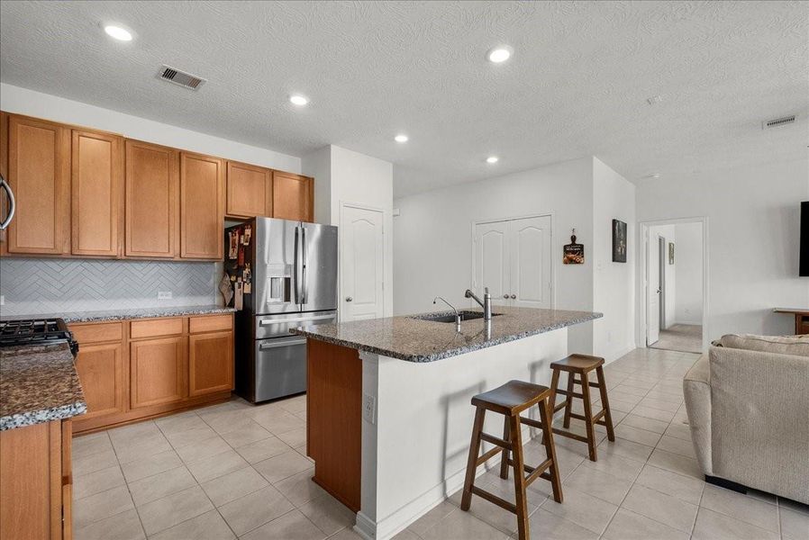 Furnished interior view inside a new home in , Alvin (Image 3).