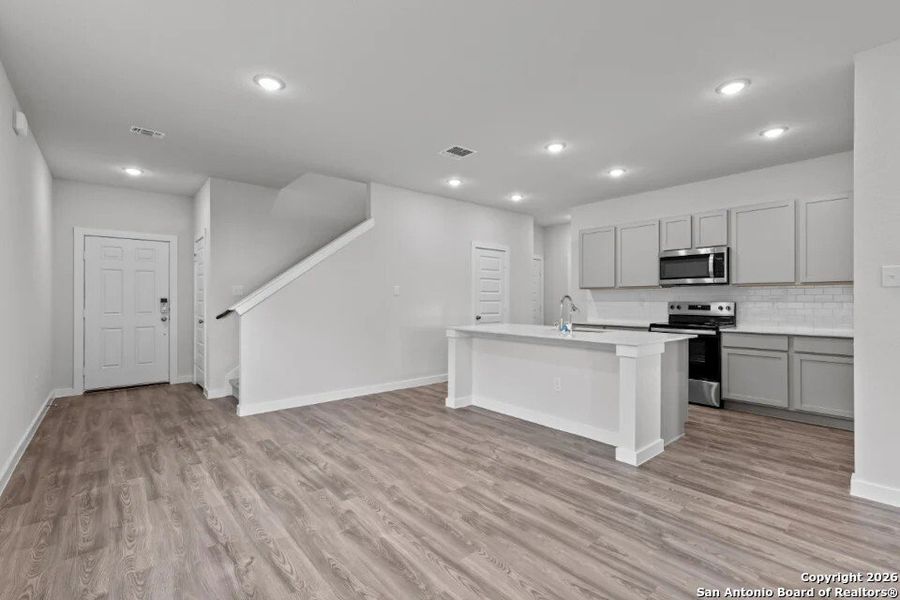 Furnished interior view inside a new home in Millican Grove, San Antonio (Image 5).