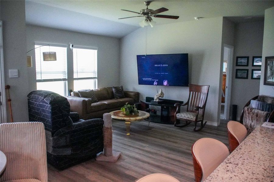 Furnished interior view inside a new home in Liberty Village, Brenham (Image 13). Furnished interior view inside a new home in Liberty Village, Brenham (Image 13).