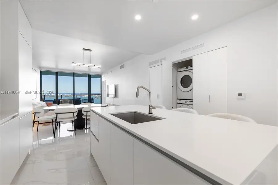 Furnished interior view inside a new home in , Miami (Image 7).