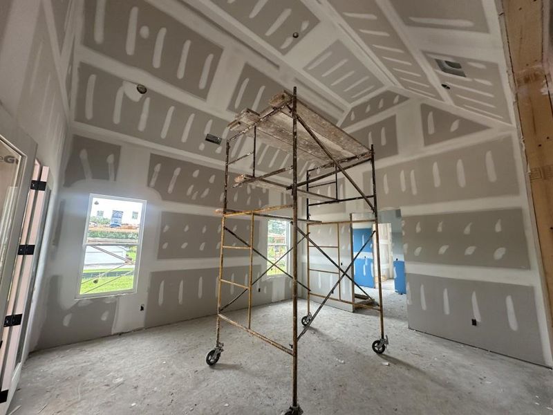 In-progress construction of a new home in , Lawrenceville, GA (Image 3).