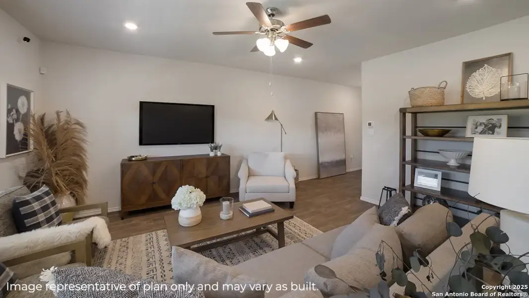 Furnished interior view inside a new home in , San Antonio (Image 6).