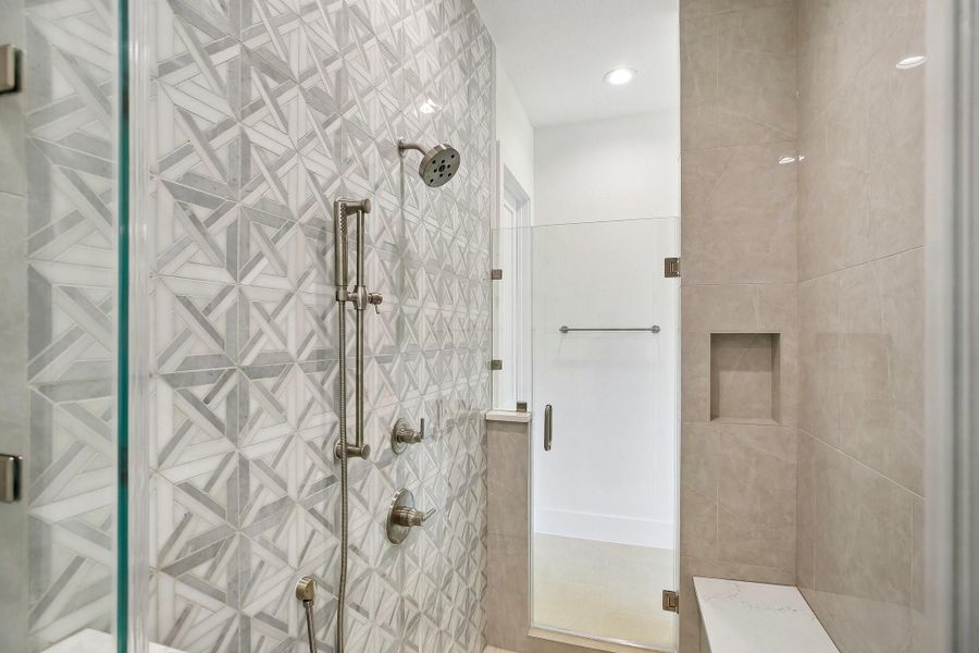Furnished interior view inside a new home in Homestead Hill, New Waverly (Image 3).