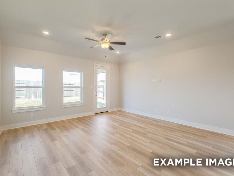 Spacious, unfurnished interior of a new home in Enclave at Newport, Crosby (Image 12).