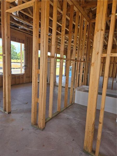 In-progress construction of a new home in Ashbury Commons, Powder Springs, GA (Image 11).