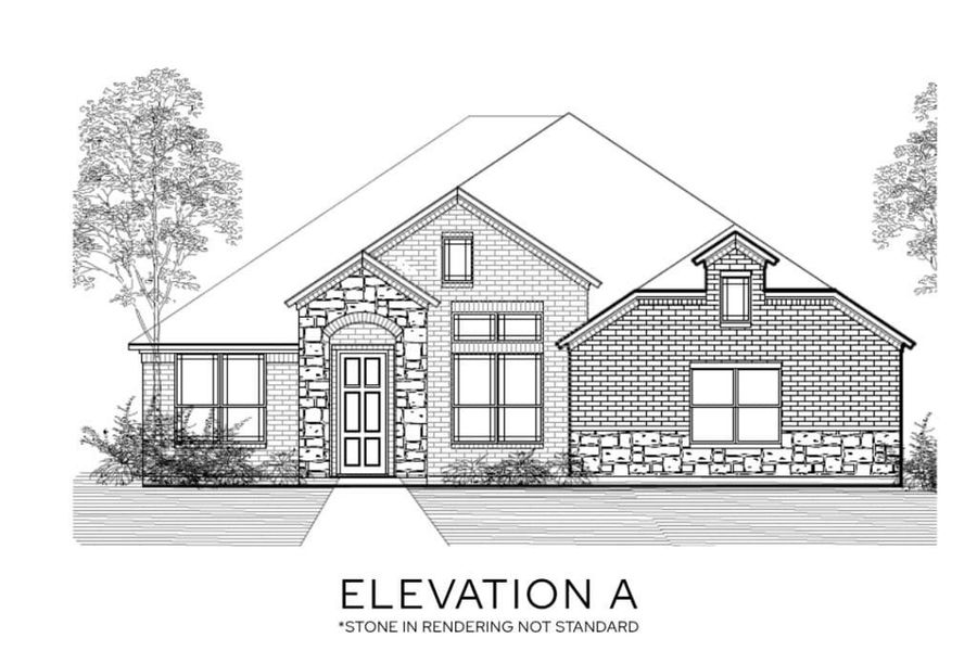 Representative rendering of the exterior for the The Broadway by Lillian Custom Homes (Image 3). Representative rendering of the exterior for the The Broadway by Lillian Custom Homes (Image 3).