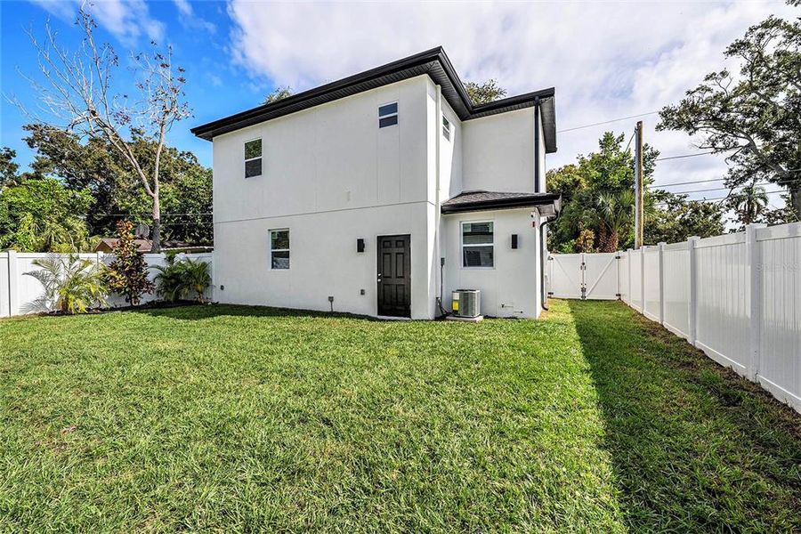 Exterior details and patio area of a home in , St. Petersburg (Image 3). Exterior details and patio area of a home in , St. Petersburg (Image 3).