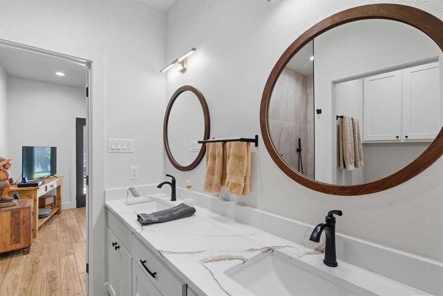 Furnished interior view inside a new home in , Alvord (Image 13).