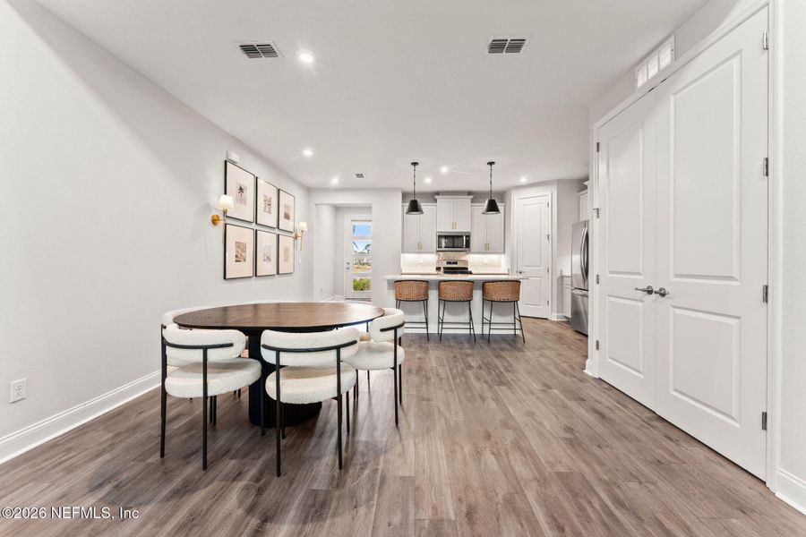 Furnished interior view inside a new home in Pablo Cove, Jacksonville (Image 13).