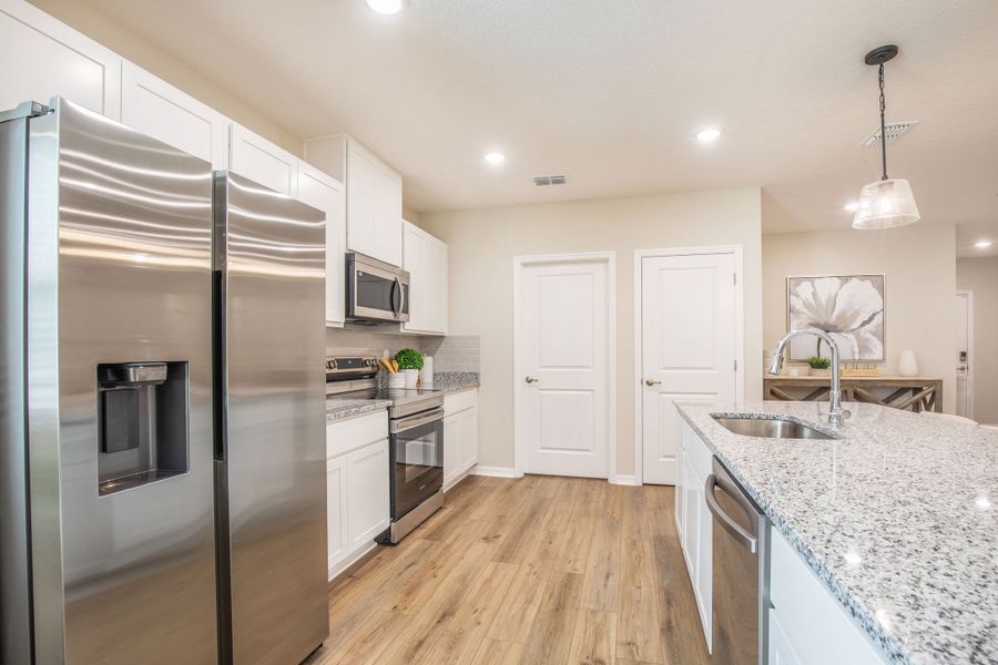 Representative furnished interior of a home built from the Maple by Maronda Homes in Malabar Springs, Palm Bay (Image 41).