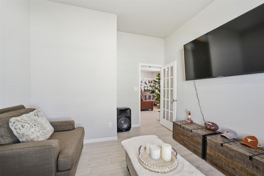 Furnished interior view inside a new home in Tejas Landing, Needville (Image 36). Furnished interior view inside a new home in Tejas Landing, Needville (Image 36).