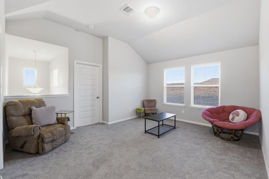 Furnished interior view inside a new home in Legends Bay, Baytown (Image 33). Furnished interior view inside a new home in Legends Bay, Baytown (Image 33).