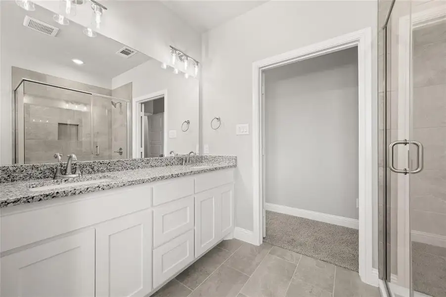 Furnished interior view inside a new home in The Ranches at Valley View, Springtown (Image 9). Furnished interior view inside a new home in The Ranches at Valley View, Springtown (Image 9).