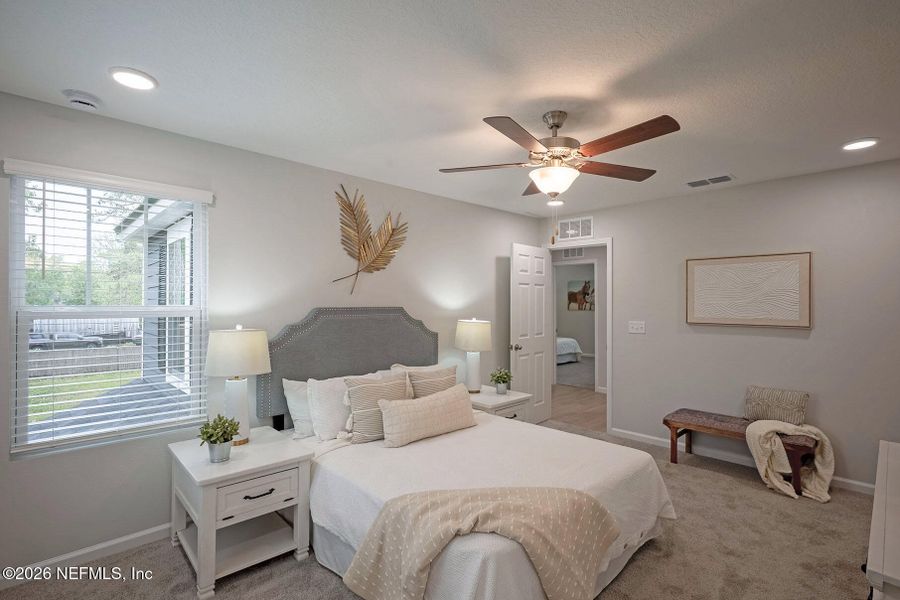 Furnished interior view inside a new home in , Jacksonville (Image 16).