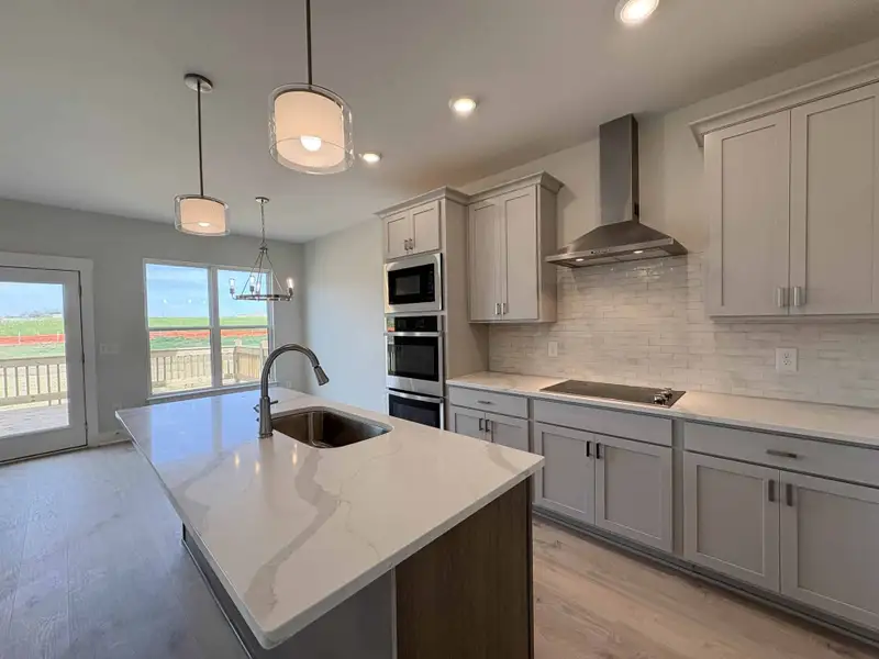 Furnished interior view inside a new home in , Gallatin (Image 3).