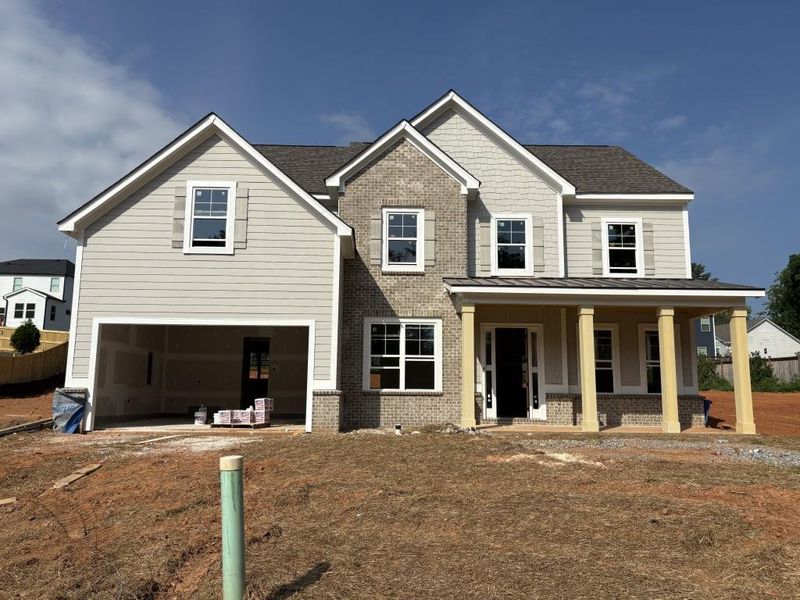 In-progress construction of a new home in , Cumming, GA (Image 3).