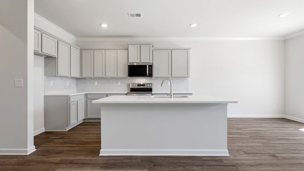 Furnished interior view inside a new home in Independence Villas and Townhomes, Loganville (Image 4). Furnished interior view inside a new home in Independence Villas and Townhomes, Loganville (Image 4).