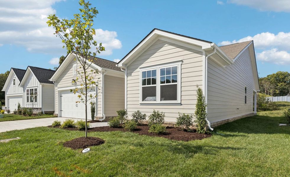 Front exterior of a home in the Cedars at Cane Ridge | 55+ Community community, located in Antioch, TN (Image 14). Front exterior of a home in the Cedars at Cane Ridge | 55+ Community community, located in Antioch, TN (Image 14).