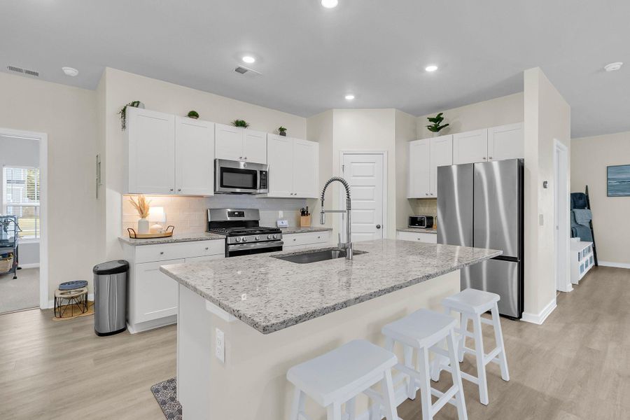 Furnished interior view inside a new home in , Moncks Corner (Image 11).