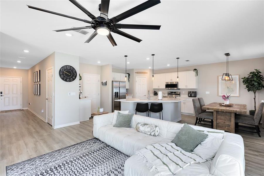 Furnished interior view inside a new home in Siena Reserve, St. Cloud (Image 6).