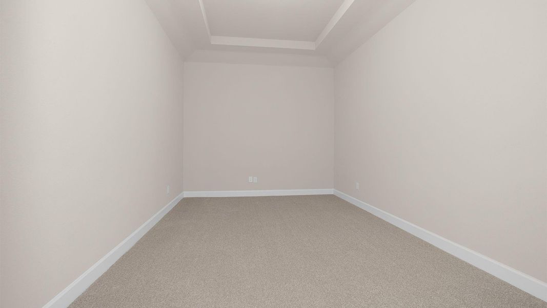 Spacious, unfurnished interior of a new home in Austin Point, Richmond (Image 4). Spacious, unfurnished interior of a new home in Austin Point, Richmond (Image 4).