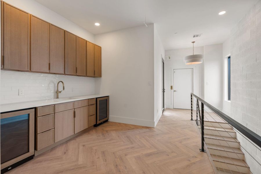 Furnished interior view inside a new home in , Houston (Image 40).