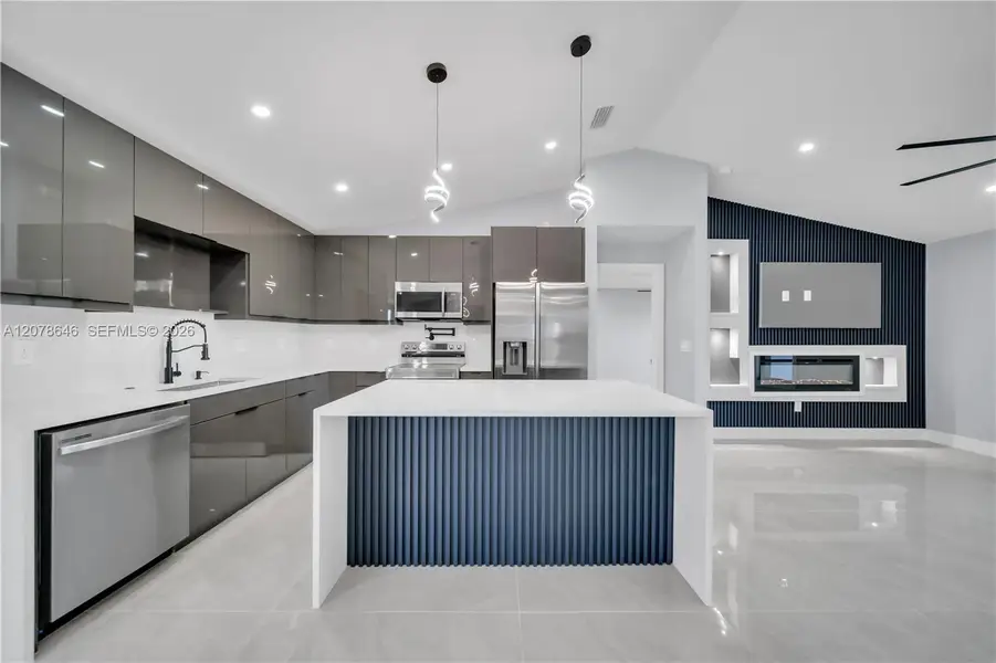 Furnished interior view inside a new home in , Cape Coral (Image 6).