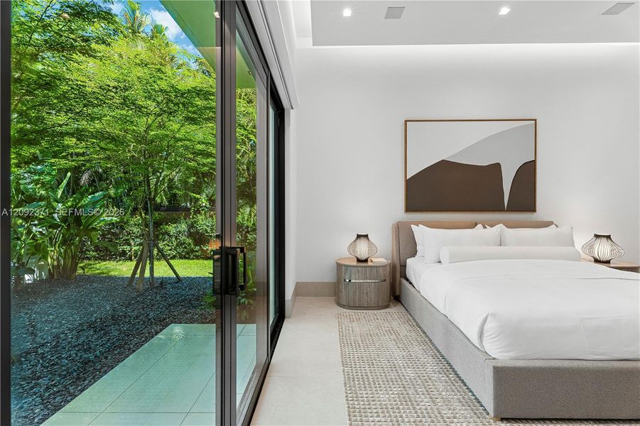 Furnished interior view inside a new home in , Pinecrest (Image 68).