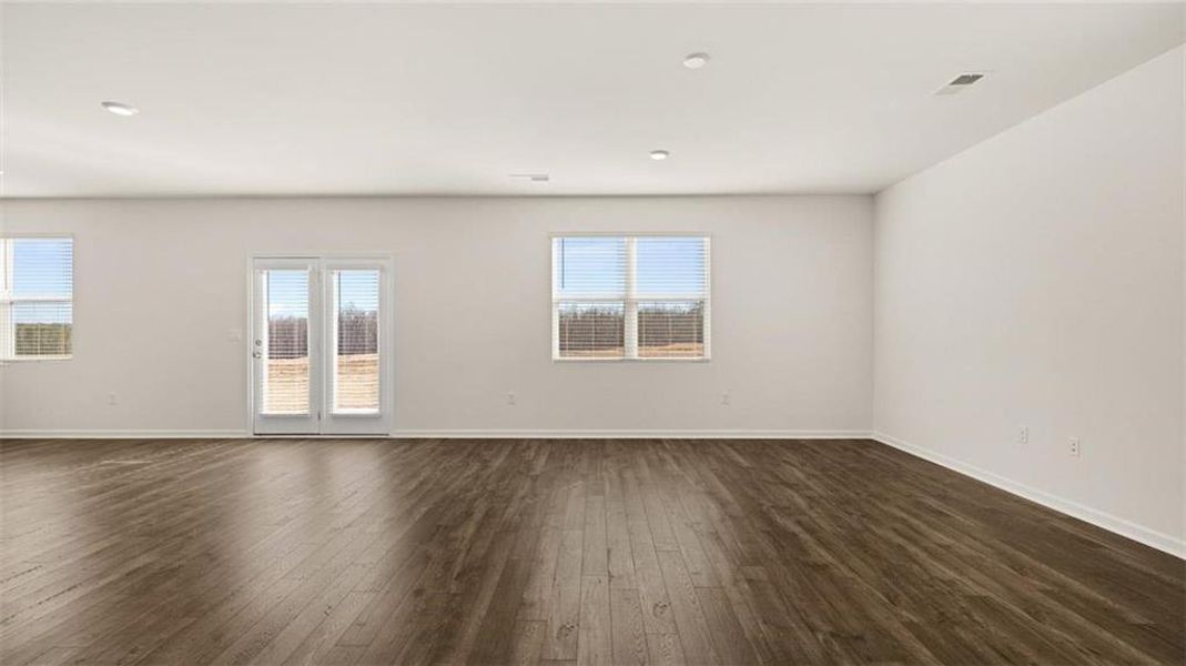 Spacious, unfurnished interior of a new home in Fox Crossing, Griffin (Image 13). Spacious, unfurnished interior of a new home in Fox Crossing, Griffin (Image 13).