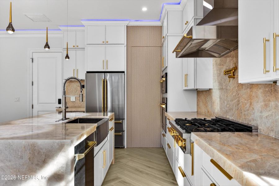 Furnished interior view inside a new home in , Jacksonville (Image 13).