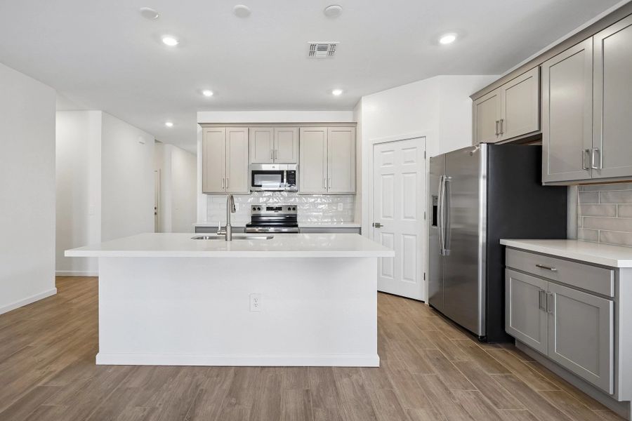 Kitchen featuring the Milan Collection