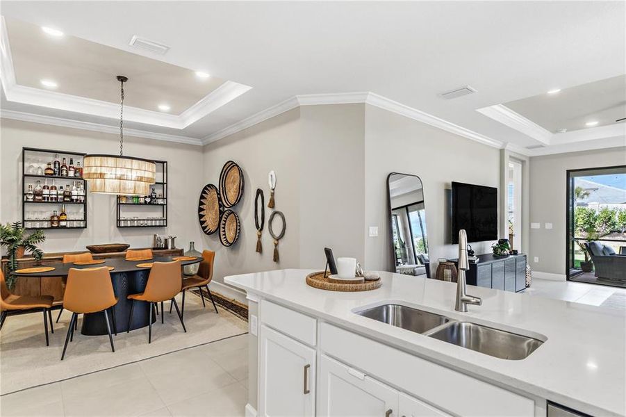 Furnished interior view inside a new home in , Lakewood Ranch (Image 13).