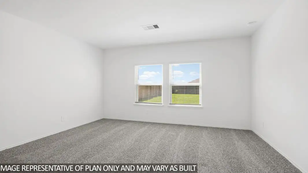 Spacious, unfurnished interior of a new home in Harrington Trails at The Canopies, Splendora (Image 10).