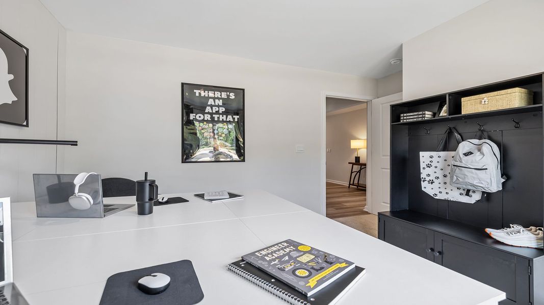 Furnished interior view inside a new home in Waverly Station, Greenwood (Image 11).