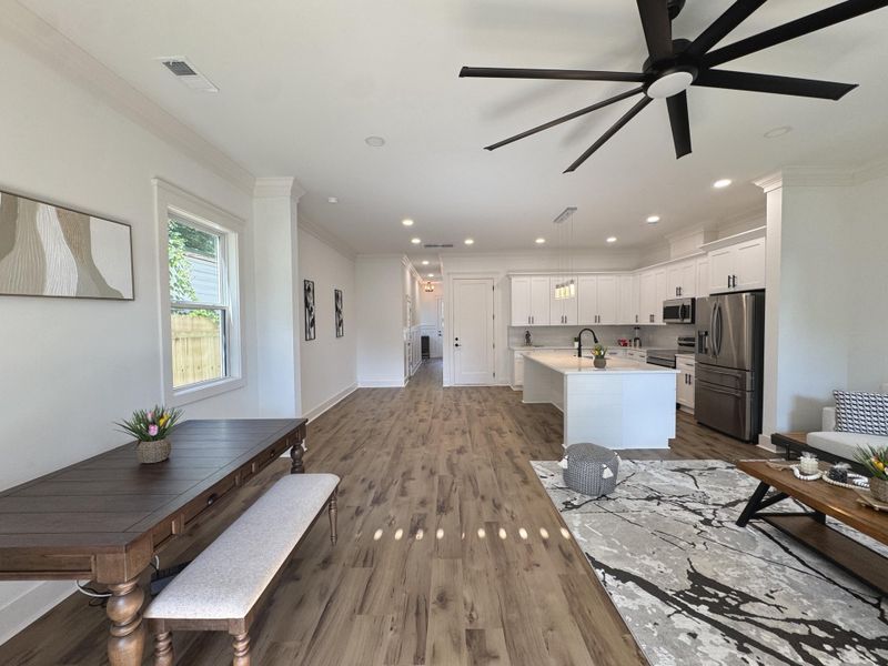 Furnished interior view inside a new home in , North Charleston (Image 14).