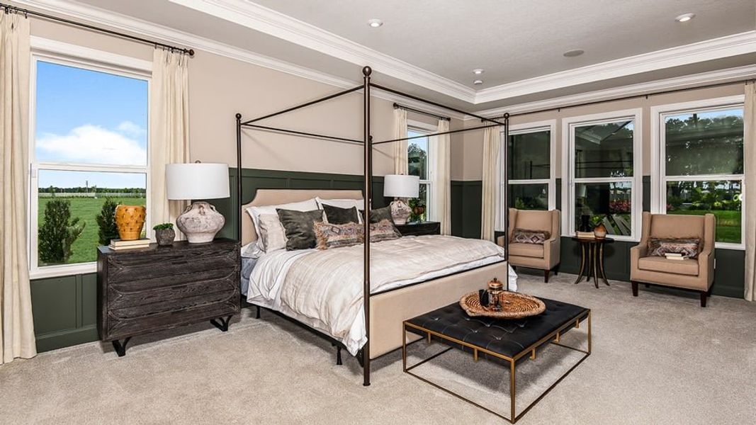 Image 19 representing the Acadia by Taylor Morrison in River's Edge, Wesley Chapel, FL.