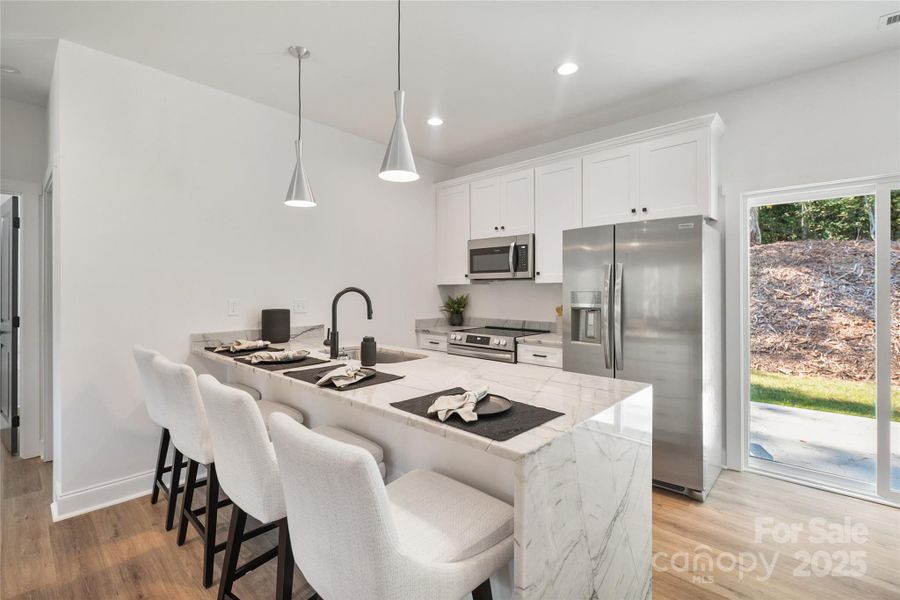 Furnished interior view inside a new home in , Granite Falls (Image 12).