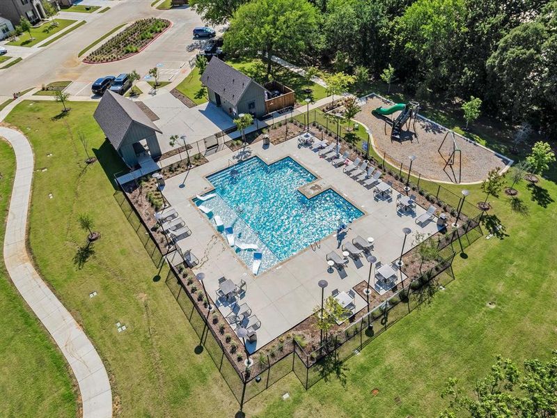 Take advantage of the neighborhood pool, playground and walking trails located just steps from your front door.