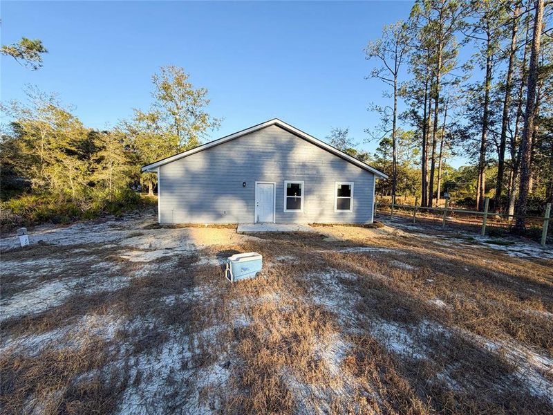 Exterior details and patio area of a home in , Interlachen (Image 3).