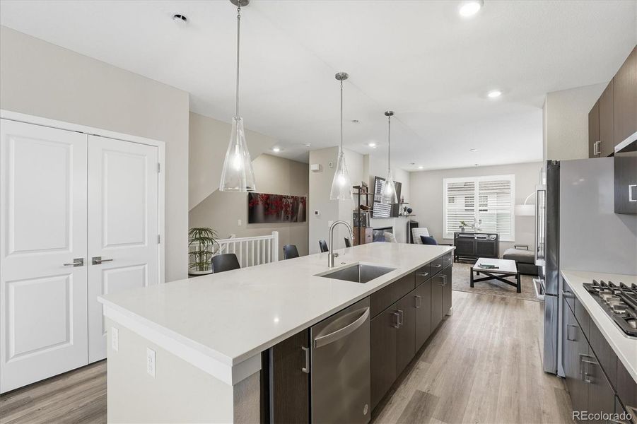 Furnished interior view inside a new home in , Littleton (Image 13).