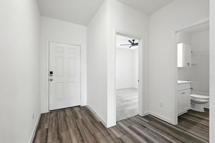 Spacious, unfurnished interior of a new home in , Fort Worth (Image 12). Spacious, unfurnished interior of a new home in , Fort Worth (Image 12).