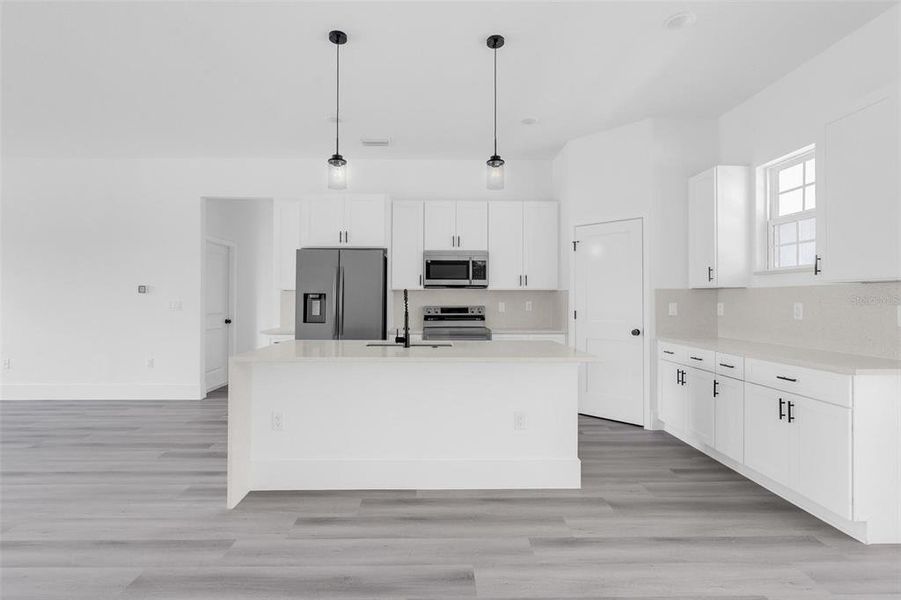 Furnished interior view inside a new home in , Ocala (Image 13).