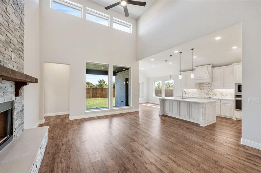 Spacious, unfurnished interior of a new home in Mockingbird Hills 60-65, Joshua (Image 23).