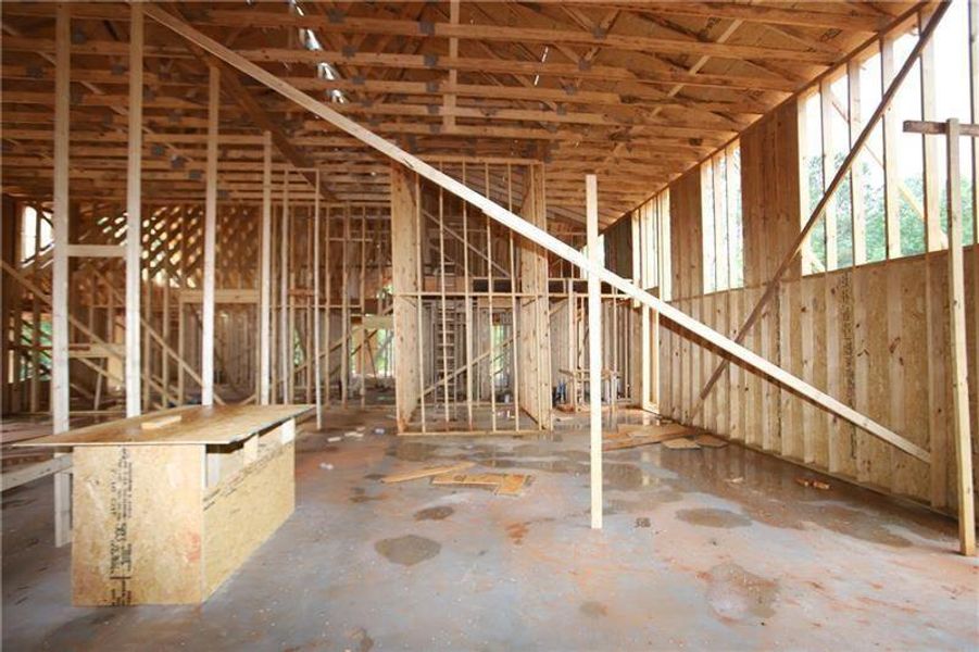 In-progress construction of a new home in , Carrollton, GA (Image 39).