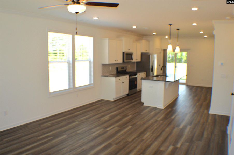 Spacious, unfurnished interior of a new home in Bickley Station, Irmo (Image 15). Spacious, unfurnished interior of a new home in Bickley Station, Irmo (Image 15).