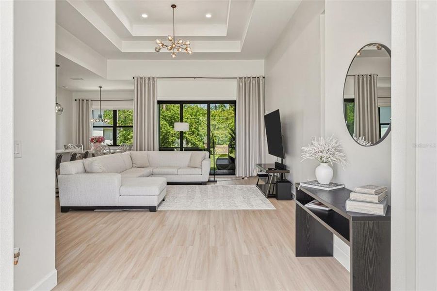 Furnished interior view inside a new home in , North Port (Image 17).