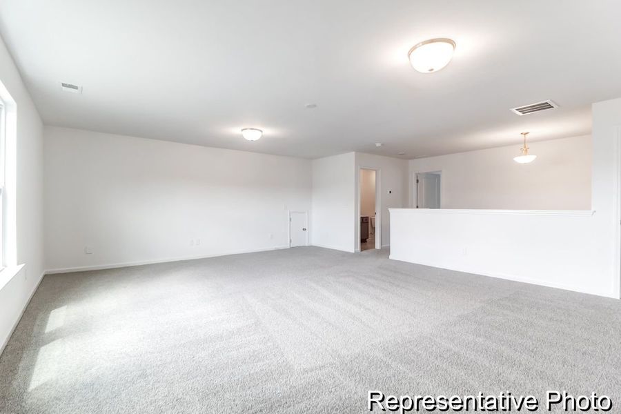 Spacious, unfurnished interior of a new home in Nathans Ridge, Lillington (Image 19).