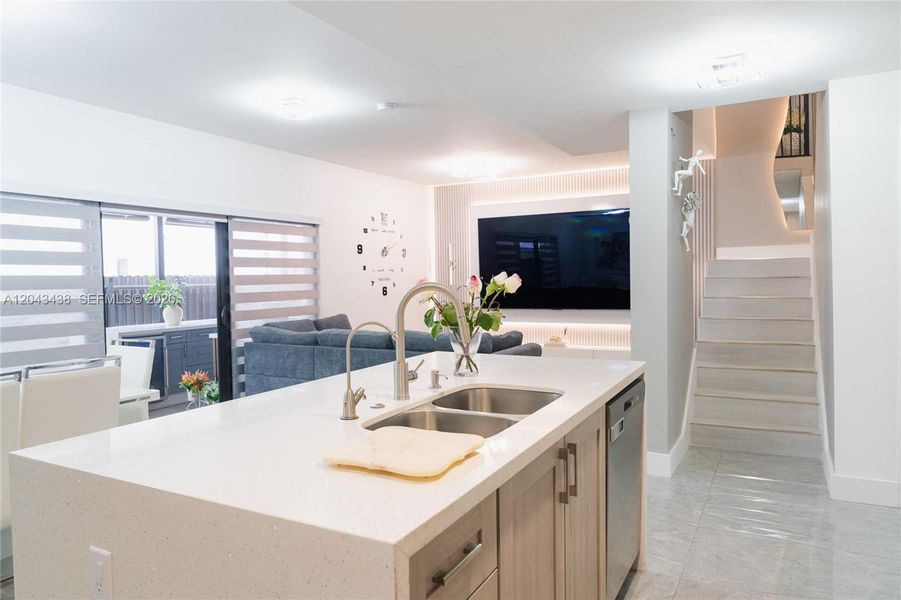 Furnished interior view inside a new home in , Florida City (Image 6).
