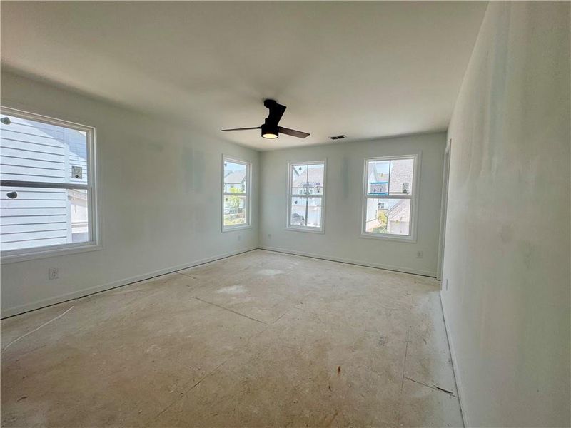 In-progress construction of a new home in Eastlyn Crossing, Flowery Branch, GA (Image 13).